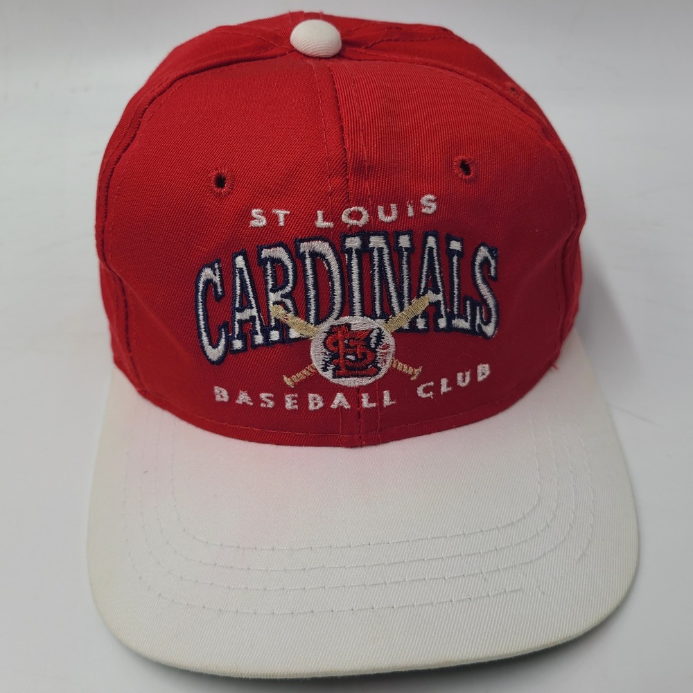 Vintage Youth St Louis Cardinals Hat Snapback Red White MLB Baseball Club Boys‎
